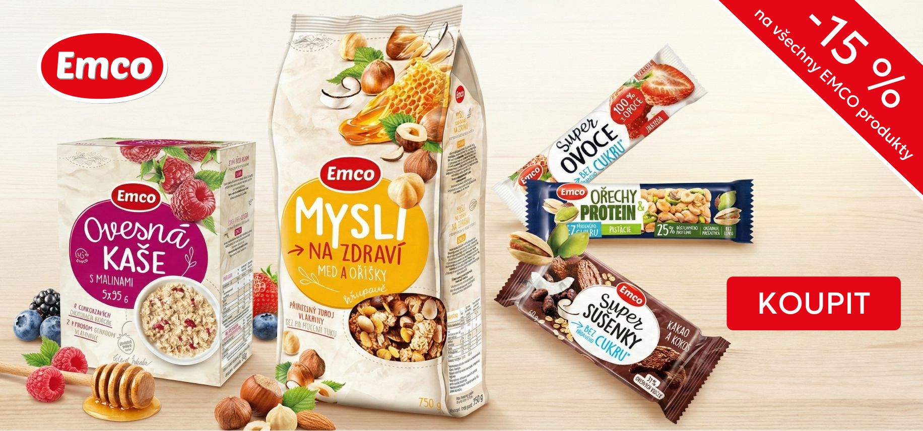 EMCO - sleva 15 procent