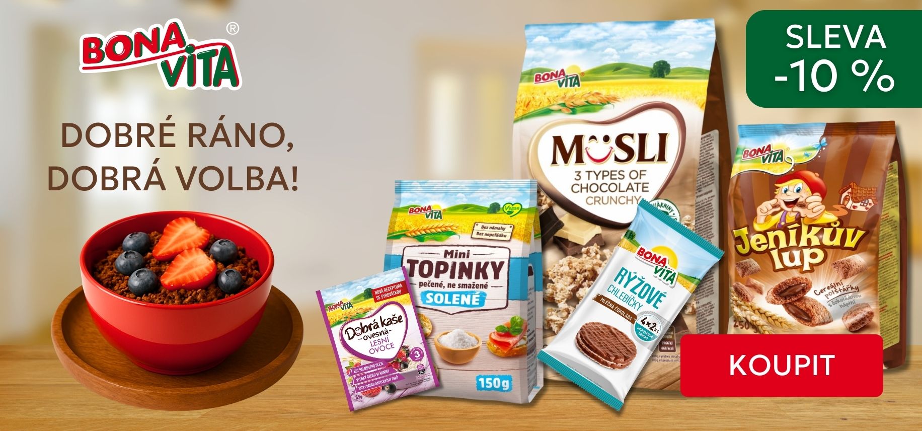 BONAVITA - sleva 10 procent
