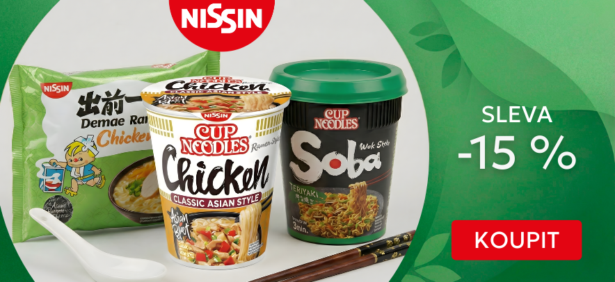 NISSIN - sleva 15 procent