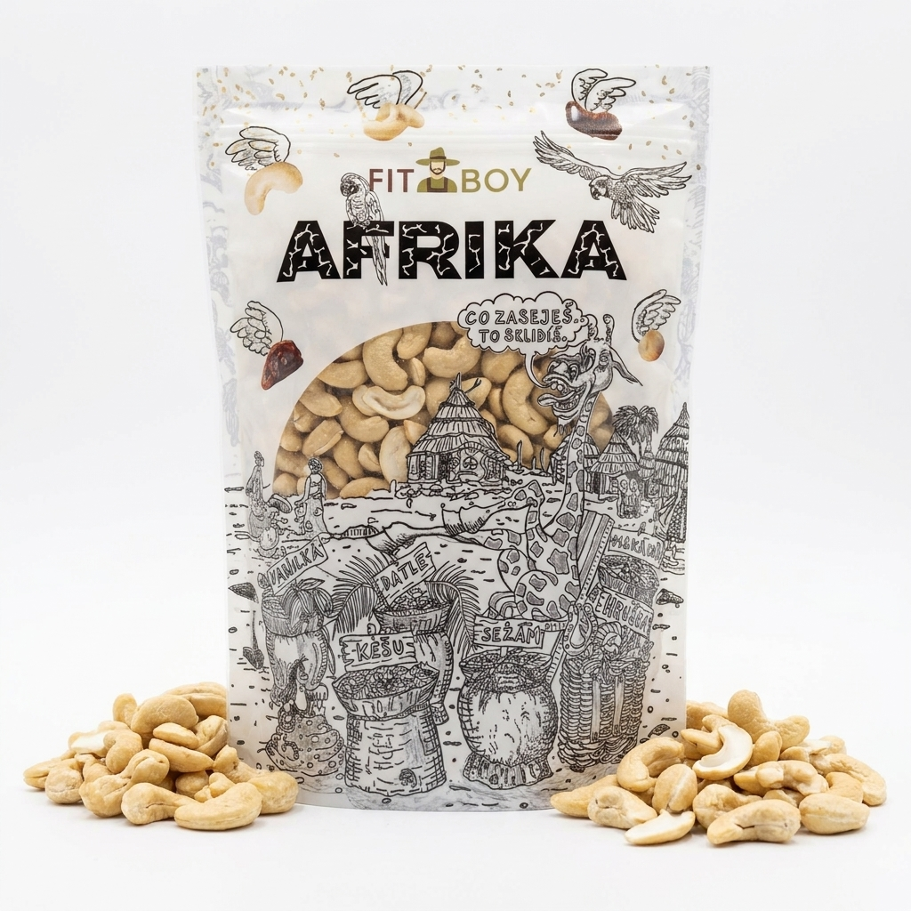 afrika kesu produkt bile pozadi