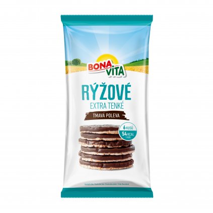 b7123 ryzove chlebicky s tmavou polevou 70g