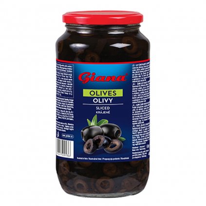 Olivy černé krájené 900g pro web