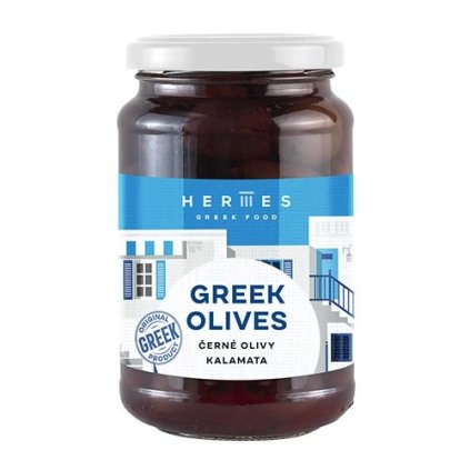 41312 Cerne olivy Kalamata bez pecky 170g