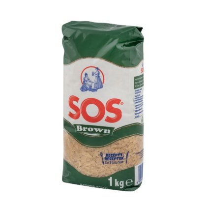 SOS Rýže hnědá 1000g  1000g