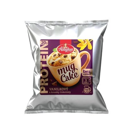 331 protein mug cake vanilkovy s kousky cokolady bez lepku