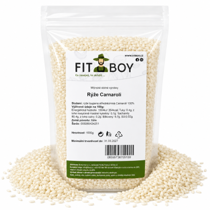 fitboy rýže carnaroli 1000g