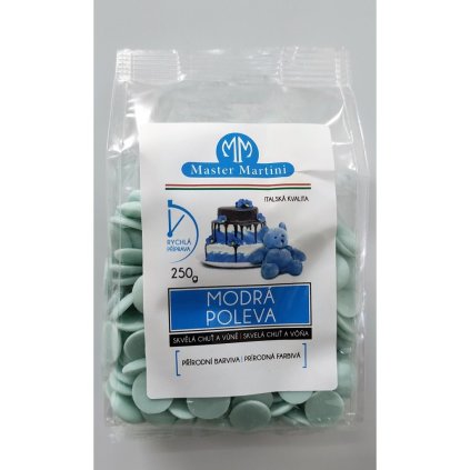 Obr. Modrá poleva 250g