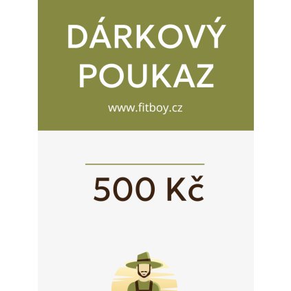 DÁRKOVÝ poukaz FITBOY 500 Kc (1)