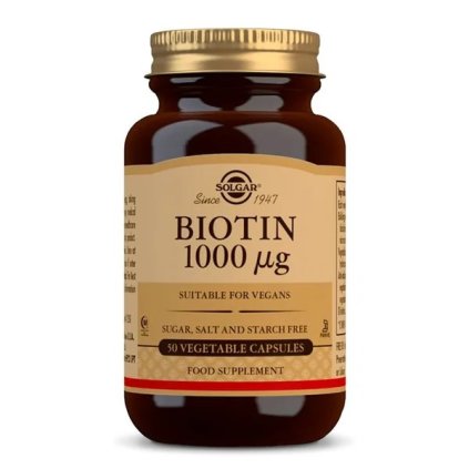 Solgar BIOTIN 1000 ΜCG 50 tobolek  50 tobolek