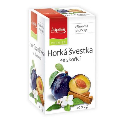 čaj horká švestka se skořicí