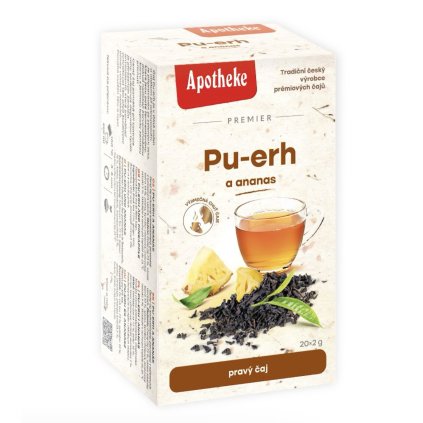 Apotheke čaj Pu-erh a ananas 20x2g  20x2g