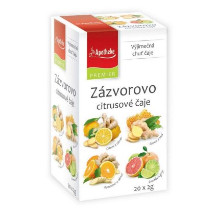 čaj zázvorovo citrusové