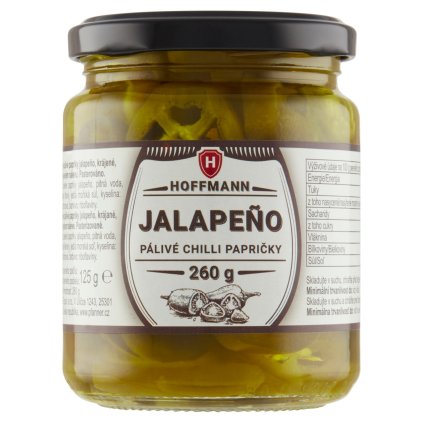 Jalapeno krájené