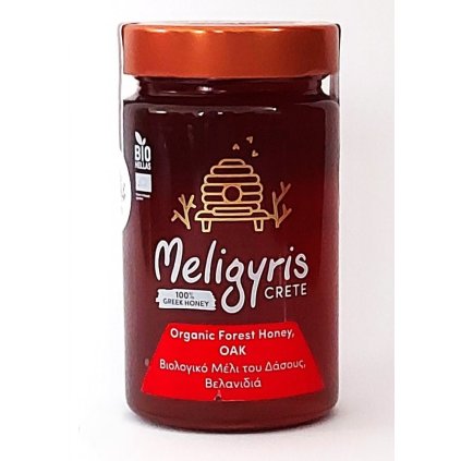 MELIGYRIS Řecký horský med BIO Dub květový 450g
