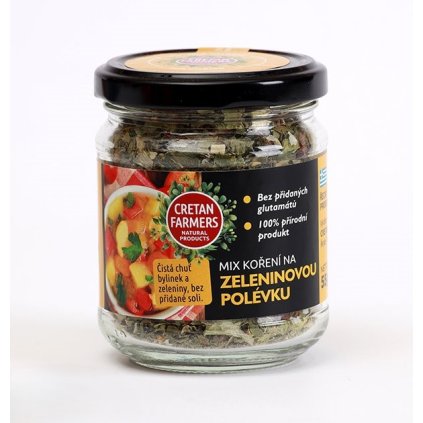 CRETAN FARMERS Mix koření na Zeleninovou polévku 55g  55g