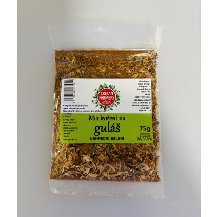 CRETAN FARMERS Mix koření na Guláš eko balení 75g  75g