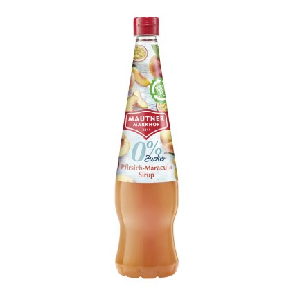 Mautner Markhof Sirup 0% cukr Broskev - maracuja 0,7l  0,7l