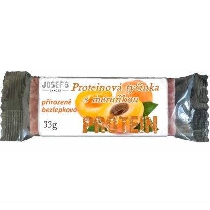 Josef’s snacks Proteinová meruňková tyčinka 33g  33g