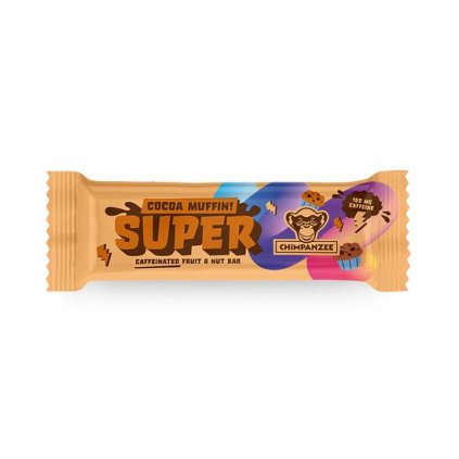 CHIMPANZEE Super bar  Cocoa muffin 55g - SLEVA  DMT 04/2026