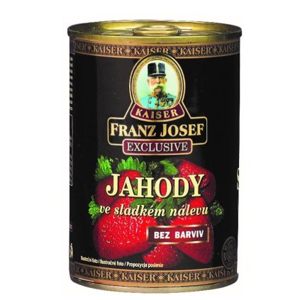 Franc Josef Kaiser Jahody ve sladkém nálevu 400g  400g