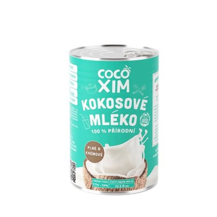 COCOXIM Kokosové mléko na vaření bez konzervantů 17-19% 400ml  400ml