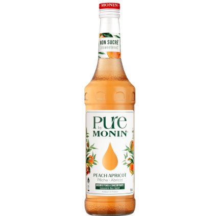 MONIN PURE Broskev a Meruňka 700ml  700ml