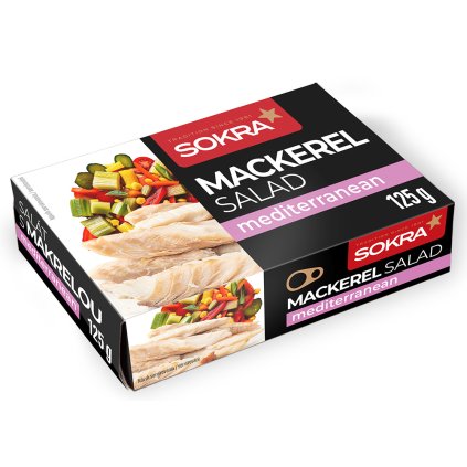 Sokra Salát s makrelou Mediterranean 125g  125g