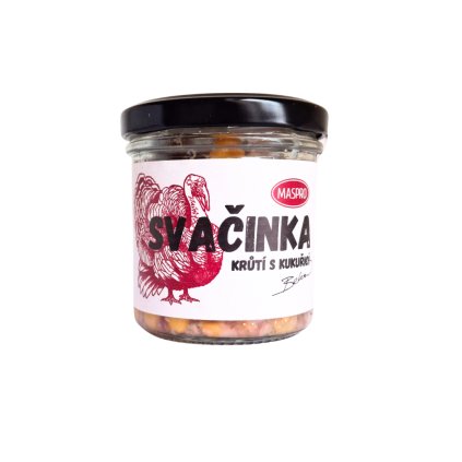 Maspro Krůtí svačinka s kukuřicí 130g  130g