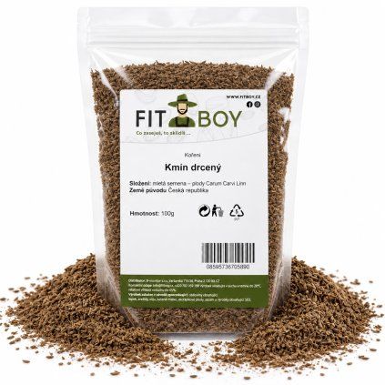 Kmin drcený 100g