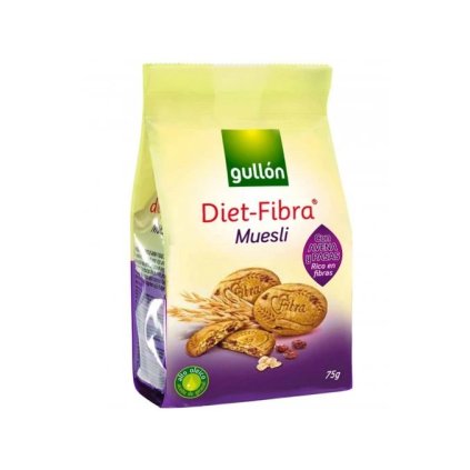 14702 gullon diet fibra muesli cookies 75 g