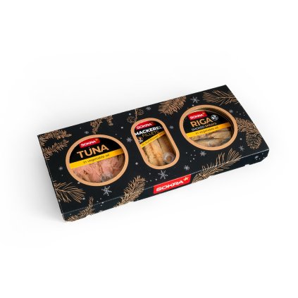 Sokra Dárkové balení rybích konzerv 395g  395g