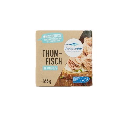 Deutsche See Tuňák ve vlastní šťávě 185g  185g
