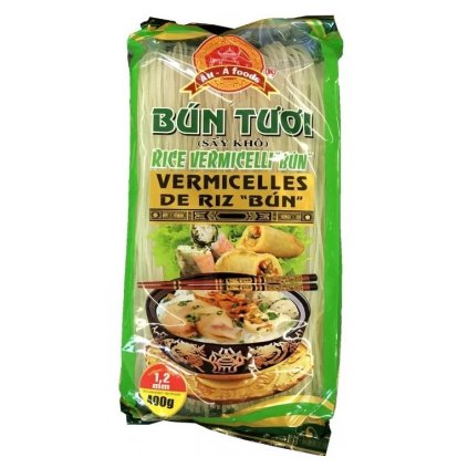 Trust me AU-A FOODS sušené rýžové nudle Bun 400g  400g