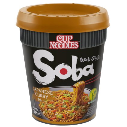 Nissin Soba Japonské Kari instantní nudle 90g  90g