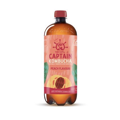 Captain BIO Kombucha Broskev 1000ml  1000ml