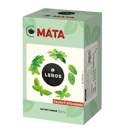 Leros Čajový dýchánek Máta 20x1,5g  30g
