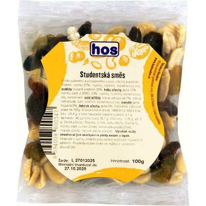 HOS Studentská směs 100g  100g