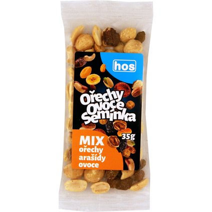HOS Mix ořechy arašídy ovoce 35g  35g