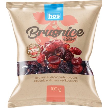 HOS Brusnice - Klikva velkoplodá 100g  100g