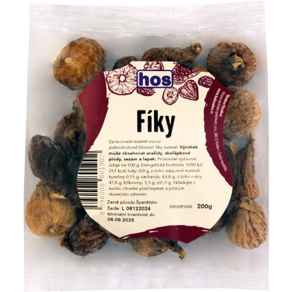 HOS Fíky sušené 200g  200g