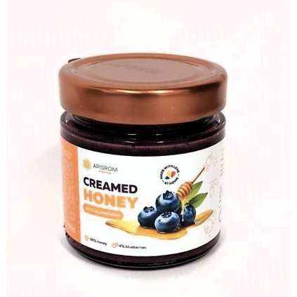 Apisrom Med krémový s borůvkami 280g  280g