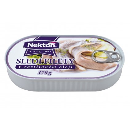 2036 Sledí filety v oleji NEKTON 170g NEW 2019