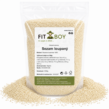 sezam loupany 5000g