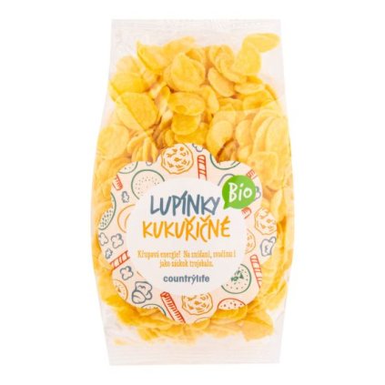 Country Life Kukuřičné lupínky BIO 200g-SLEVA  DMT 01/2026
