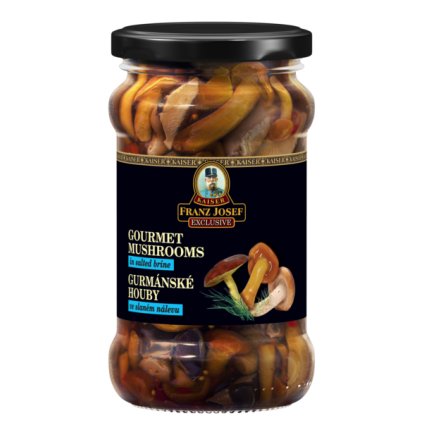 Houby gurmanske ve slanem nalevu 400x600