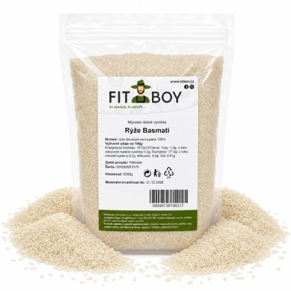 Fitboy rýže basmati 5000g