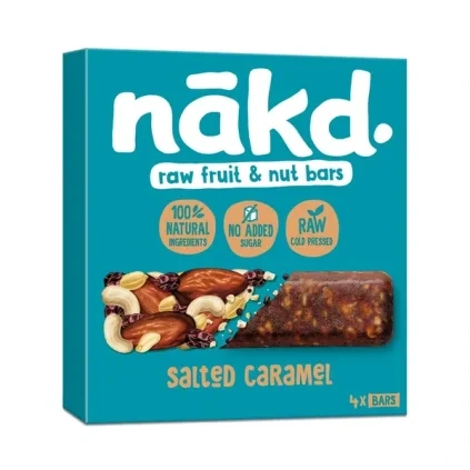 Nakd Tyčinka Salted Caramel 4x35g  140g