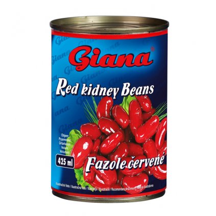 Fazole červené 425ml maketa