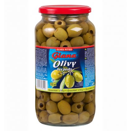 Olivy zelené bez pecky 935ml