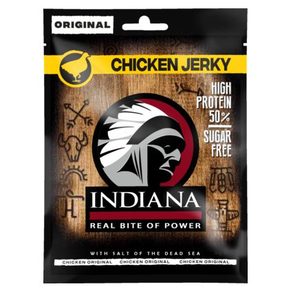 INDIANA Jerky Kuřecí original 90 g  90 g